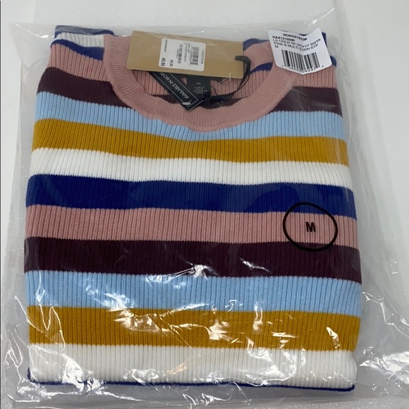 Halogen Women's Crew Neck Fitted Ribbed Sweater - Picture 3 of 8